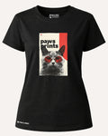 Camiseta Mujer | Crimson Vision Cat | Regular Fit