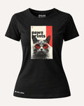 Camiseta Mujer | Crimson Vision Cat | Slim Fit