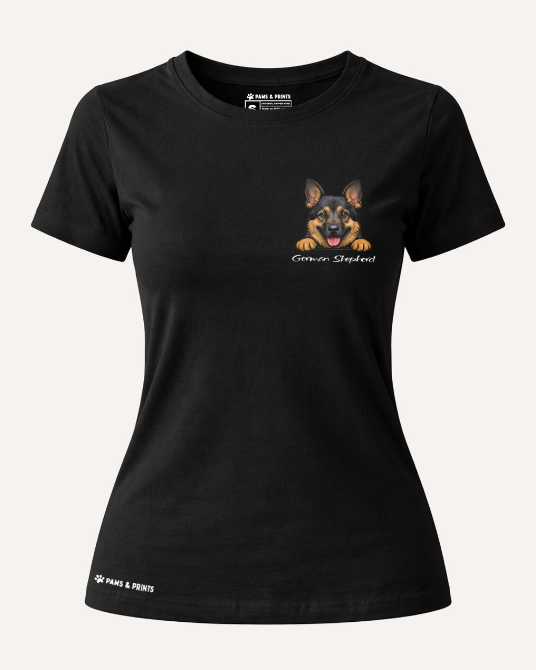 Camiseta Mujer | German Shepherd | Slim Fit