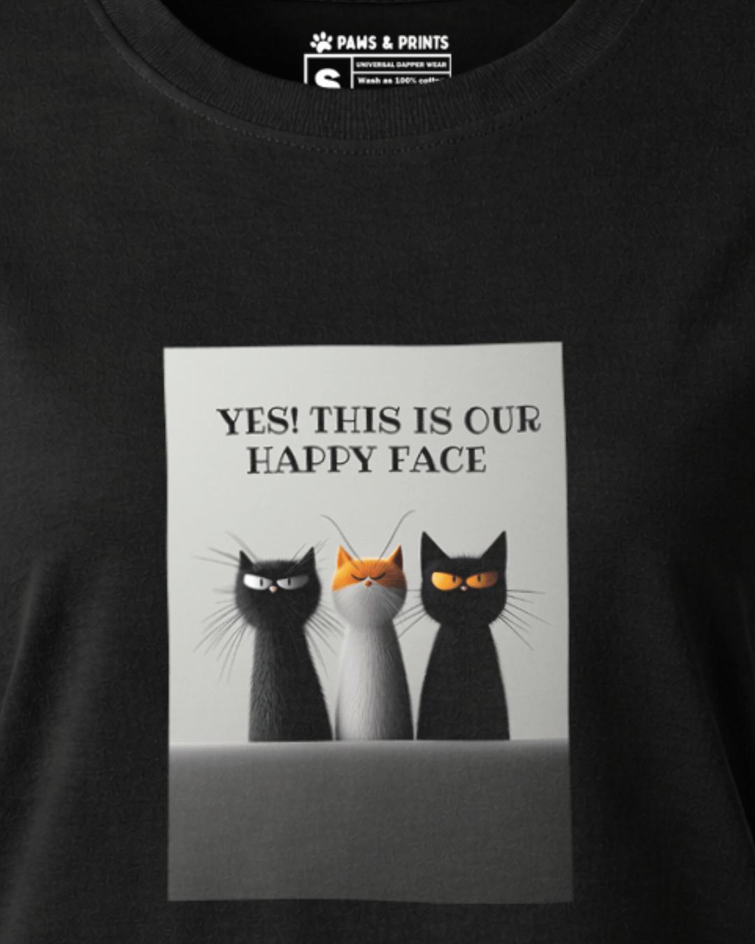 Camiseta Mujer | Happy Face Club | Regular Fit