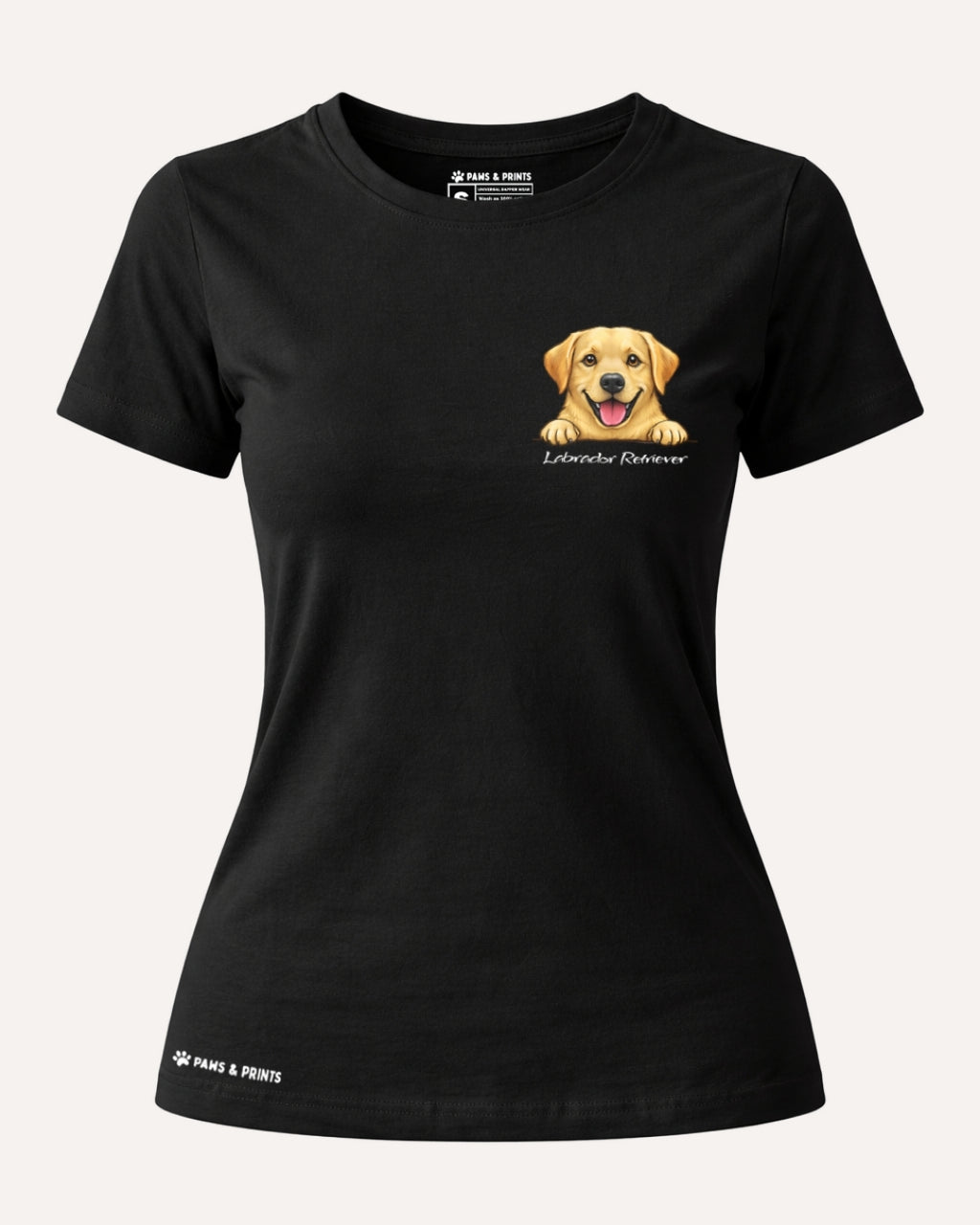 Camiseta Mujer | Labrador Retriever | Slim Fit