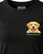 Camiseta Mujer | Labrador Retriever | Slim Fit