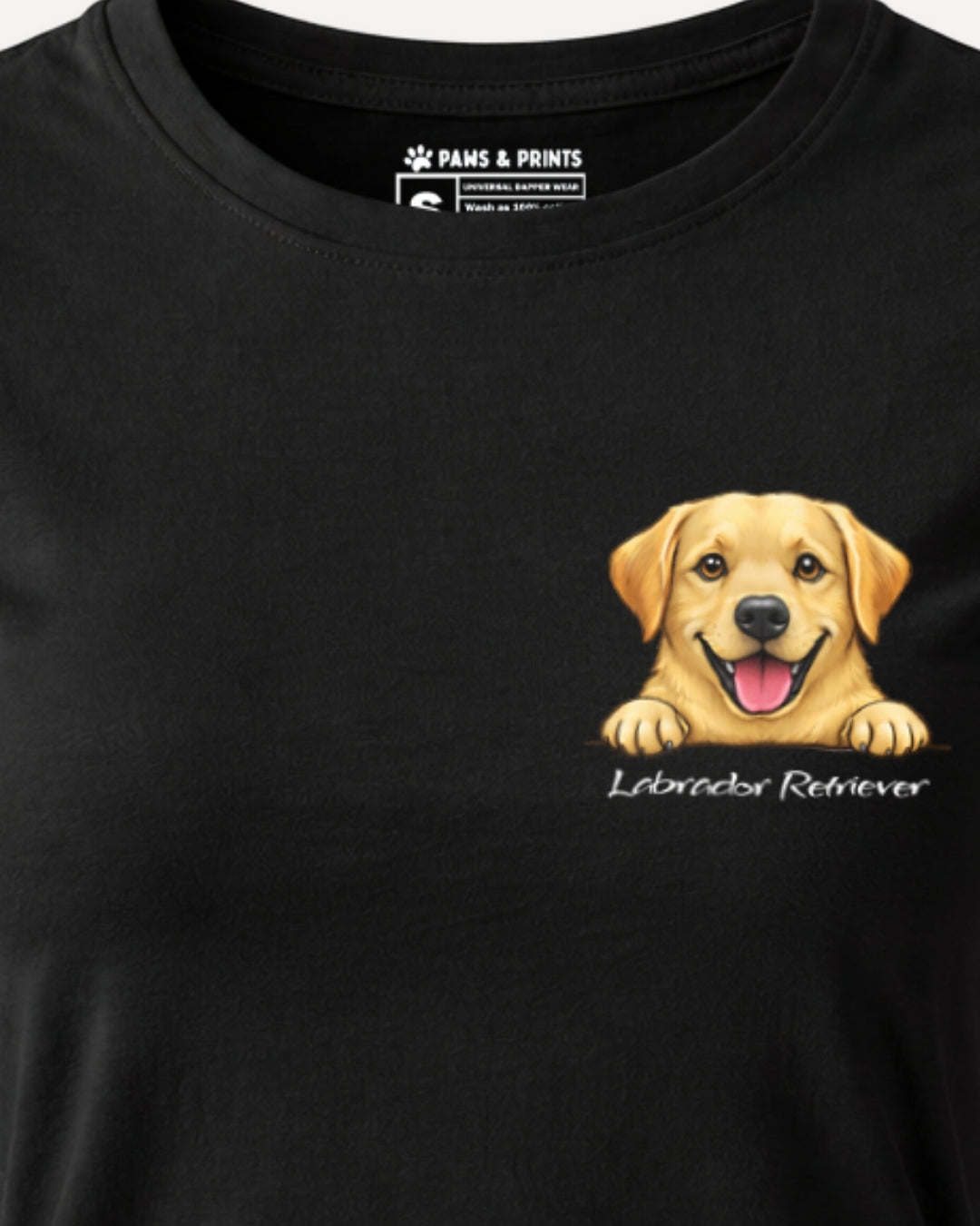Camiseta Mujer | Labrador Retriever | Slim Fit
