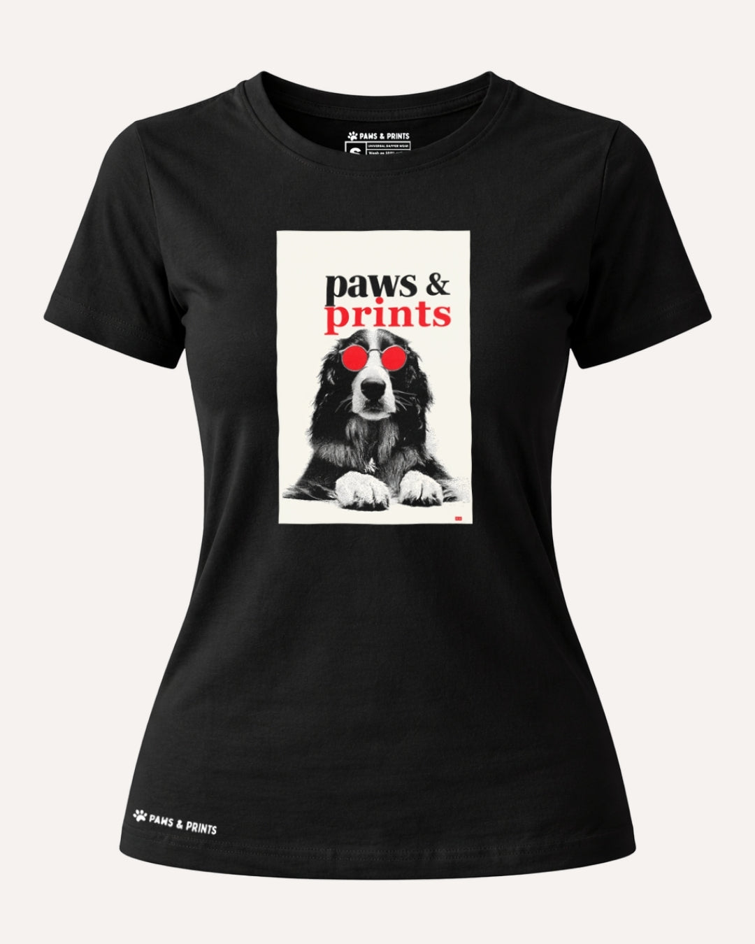 Camiseta Mujer | Loyal Gaze Dog | Regular Fit