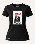 Camiseta Mujer | Loyal Gaze Dog | Slim Fit