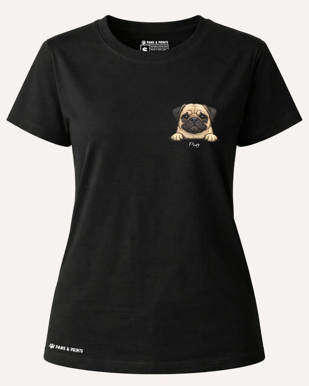 Camiseta Mujer | Pug | Regular Fit