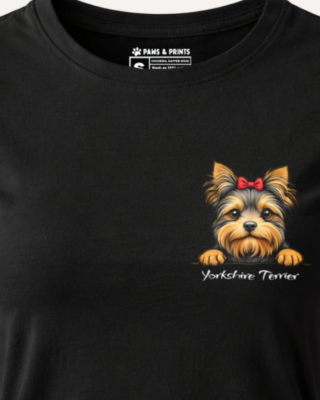 Camiseta Mujer | Yorkshire Terrier | Slim Fit