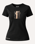 Camiseta Mujer | Creamy Cattitude | Slim Fit