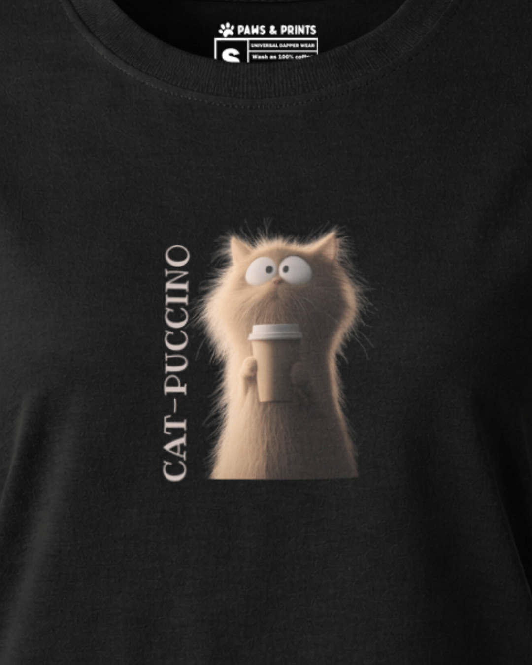 Camiseta Mujer | Creamy Cattitude | Regular Fit