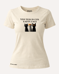 Camiseta Mujer | Happy Face Club | Slim Fit