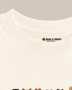 Camiseta Mujer | Fila de Perros | Regular Fit
