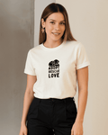 Camiseta Mujer | Adopt Rescue Love | Regular Fit