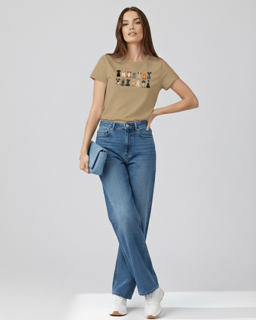 Camiseta mujer | Manada Perruna | Slim Fit