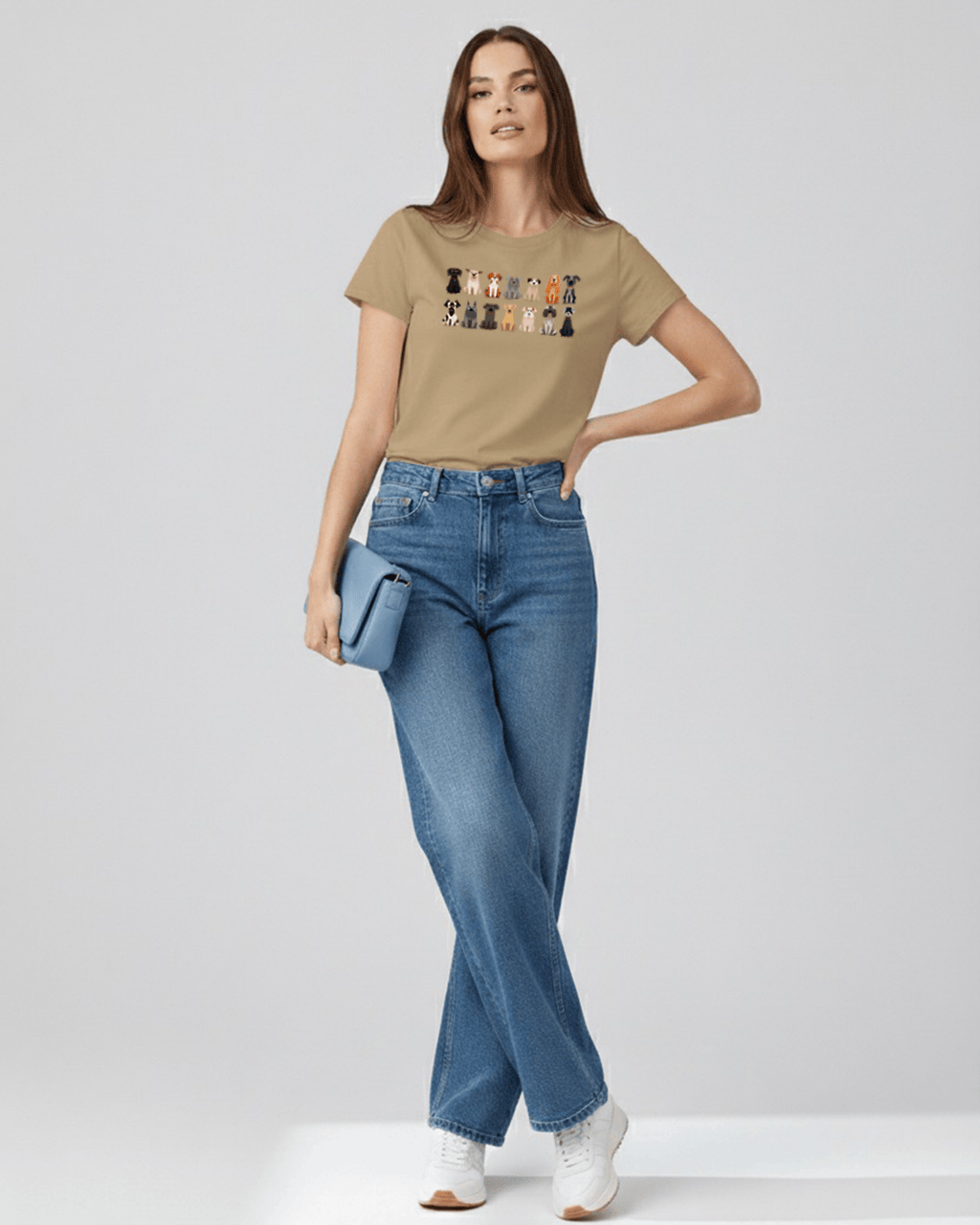 Camiseta mujer | Manada Perruna | Slim Fit